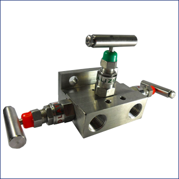 3 WAY MANIFOLD DIRECT MOUNTED - T