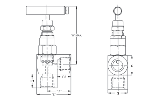 Angle Type Needle Valve FXF Manufacturers and Suppliers